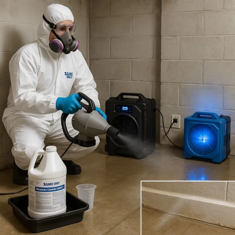 Sanitization and Odor Removal process in Doylestown, PA