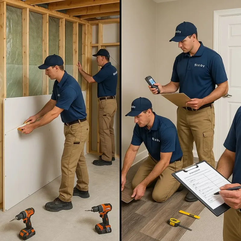 Repairs and Reconstruction process in Doylestown, PA