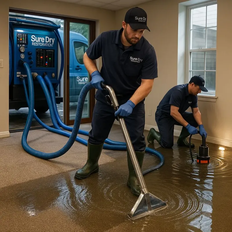 Water Extraction and Removal process in Doylestown, PA